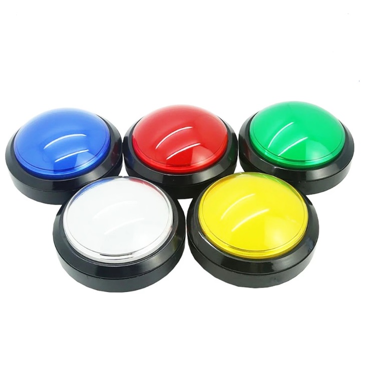 Arcade Druk Knop 100mm - Groen