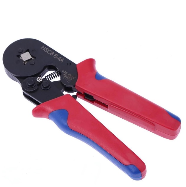 Krimptang voor adereindhulzen 0.25mm2 - 6mm2