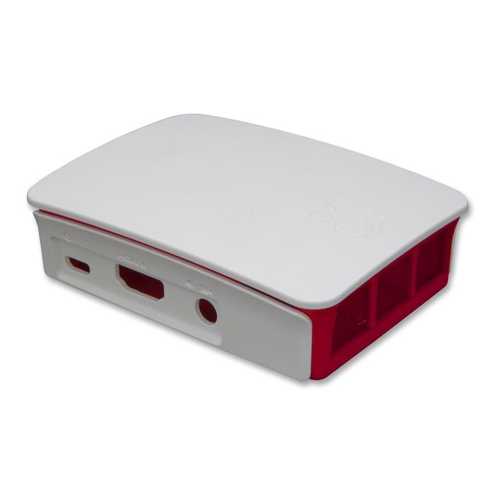 Originele Raspberry Pi 3 B Foundation Behuizing Rood / Wit