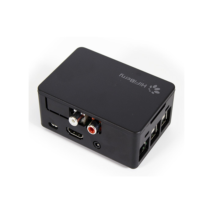 Universele Hifiberry Behuizing Zwart voor Digi+ en RCA+ en AMP2