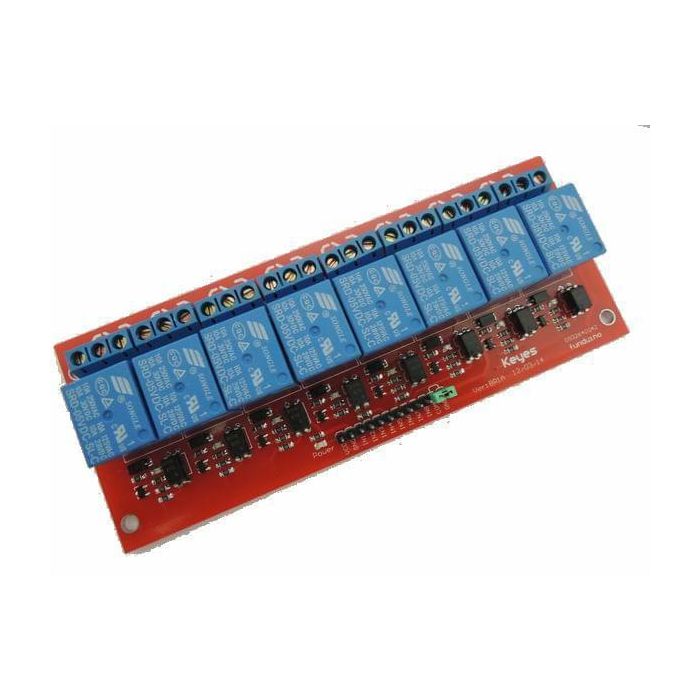 8 x Relais 5Volt NO / NC