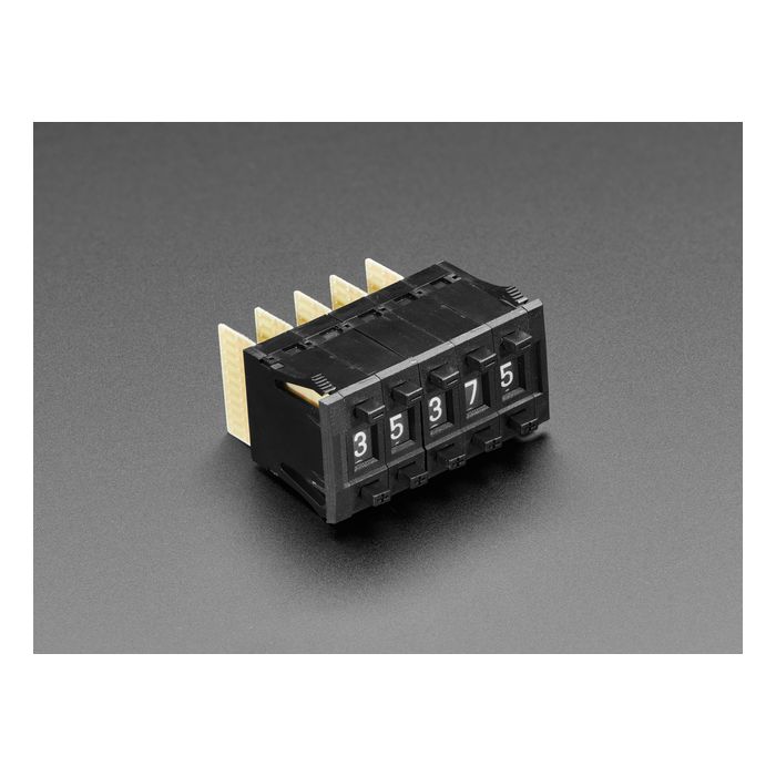 Mechanical Decade Counters - Small Size - Pack of 5