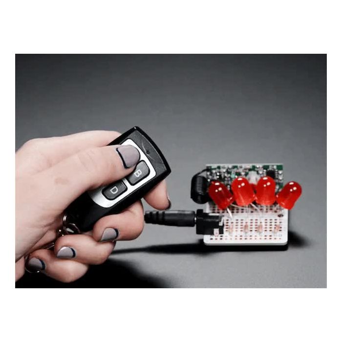 Keyfob 4-Button RF Remote Control - 315MHz