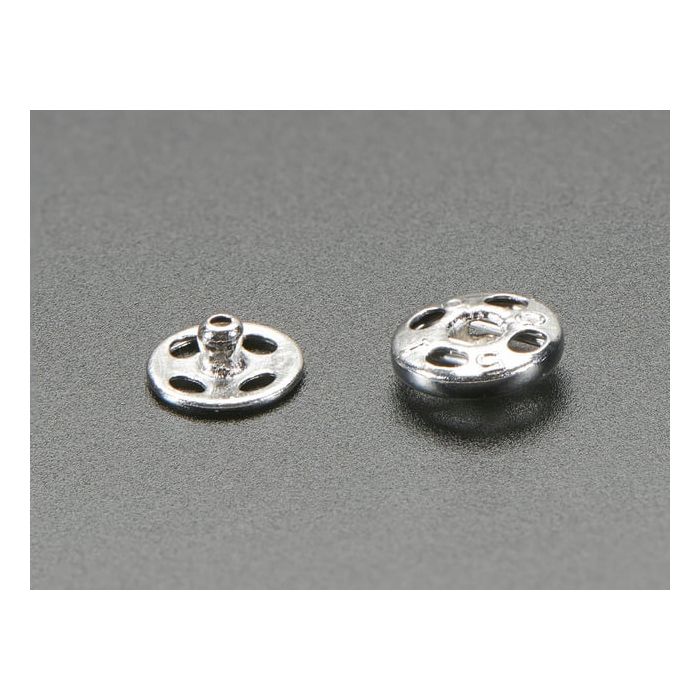 Sewable Snaps - 5mm Diameter - Card of 24