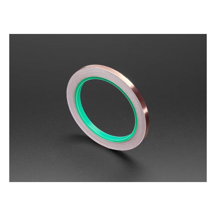 Copper Foil Tape with Conductive Adhesive - 6mm x 15 meter roll