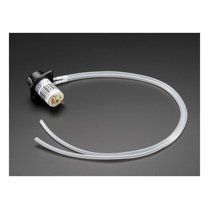 Peristaltic Liquid Pump with Silicone Tubing - 12V DC Power