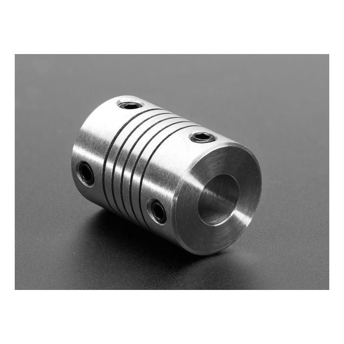 Aluminum Flex Shaft Coupler - 5mm to 8mm