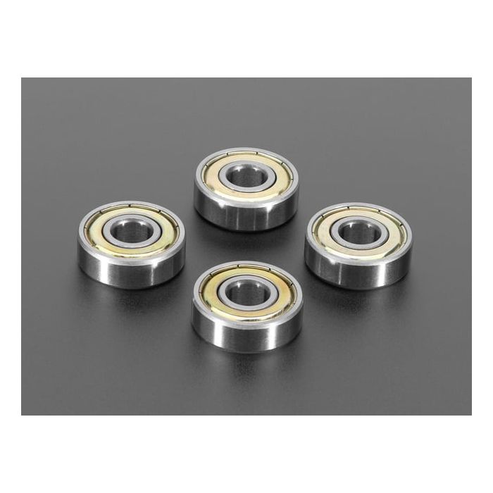 Radial Ball Bearing 608ZZ - Set of 4