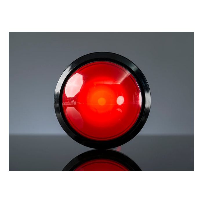 Massive Arcade Button with LED - 100mm Red