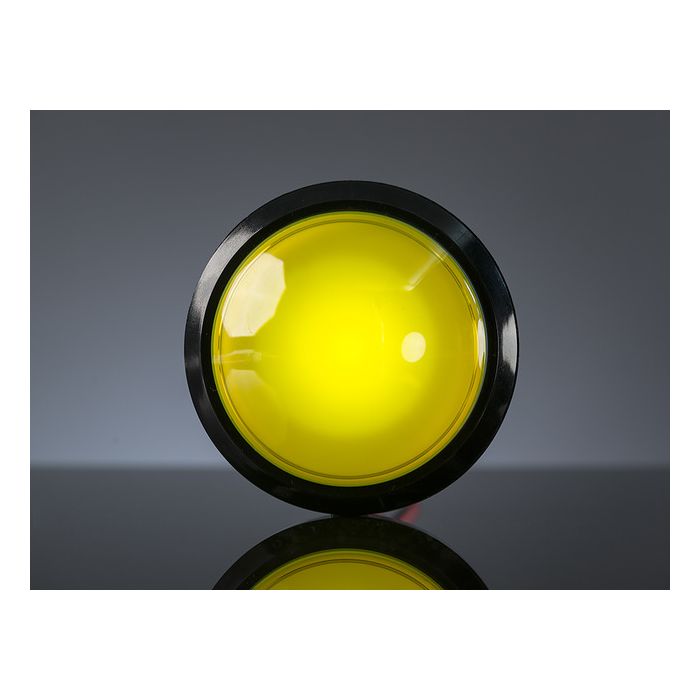 Massive Arcade Button with LED - 100mm Yellow