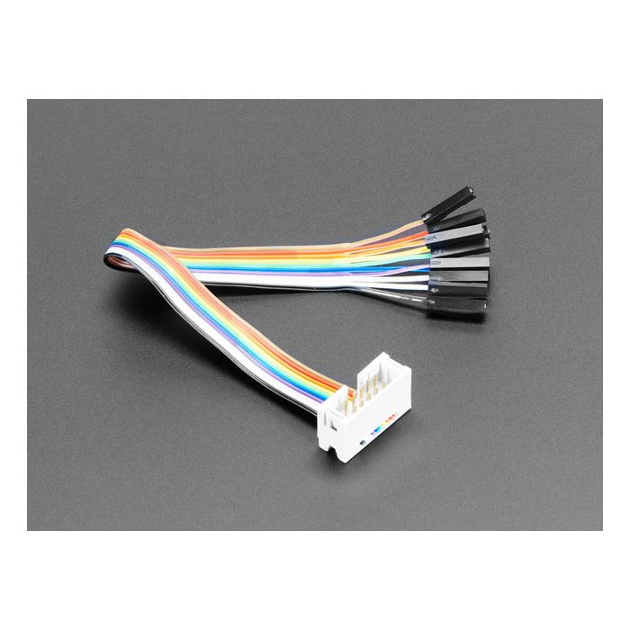 10-pin IDC Socket Rainbow Breakout Cable