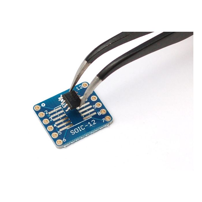 SMT Breakout PCB for SOIC-12 or TSSOP-12 - 6 Pack!