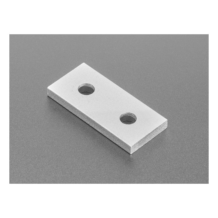 Coupling Plate - 2 Holes - 20x20 Aluminum Extrusion