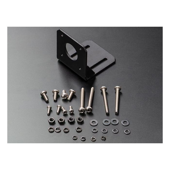 Stepper Motor Mount with Hardware - NEMA-17 Sized