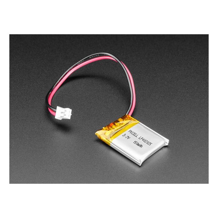 Lithium Ion Polymer Battery - 3.7v 150mAh
