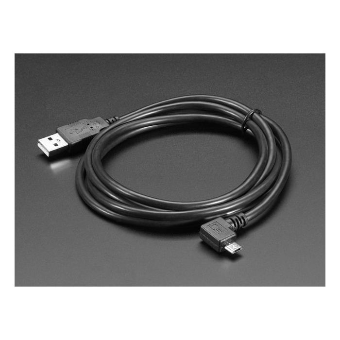Right Angle USB cable - A/MicroB