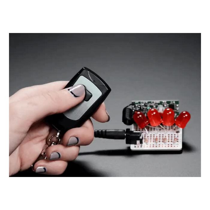 Keyfob Single Button RF Remote Control - 315MHz