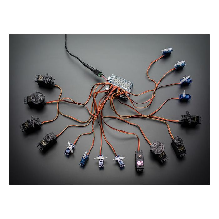 Adafruit 16-Channel 12-bit PWM/Servo Shield - I2C interface