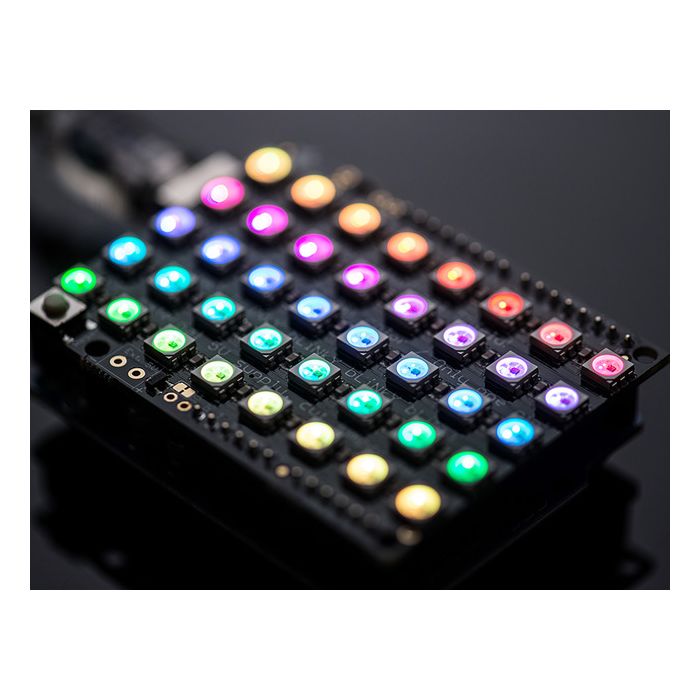 Adafruit NeoPixel Shield for Arduino - 40 RGB LED Pixel Matrix