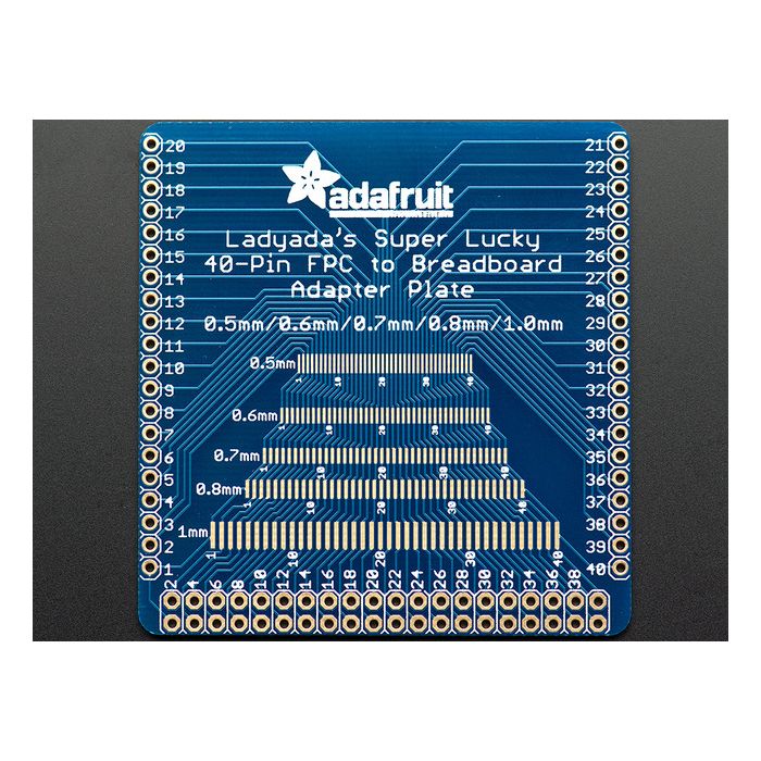 Adafruit Multi-pitch FPC Adapter - 40 Pin 0.5/0.6/0.7/0.8/1.0mm