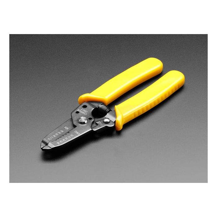 Multi-size wire stripper & cutter
