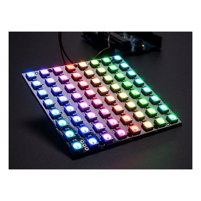 Adafruit NeoPixel NeoMatrix 8x8 - 64 RGB LED Pixel Matrix