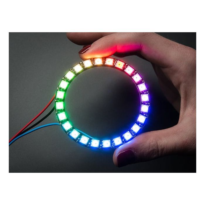 NeoPixel Ring - 24 x 5050 RGB LED with Integrated Drivers