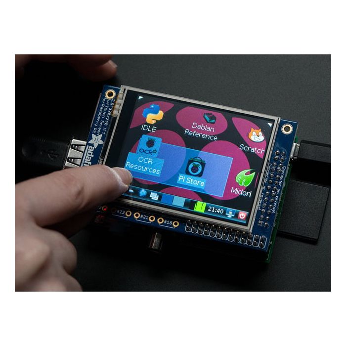 Adafruit PiTFT - 320x240 2.8" TFT+Touchscreen for Raspberry Pi