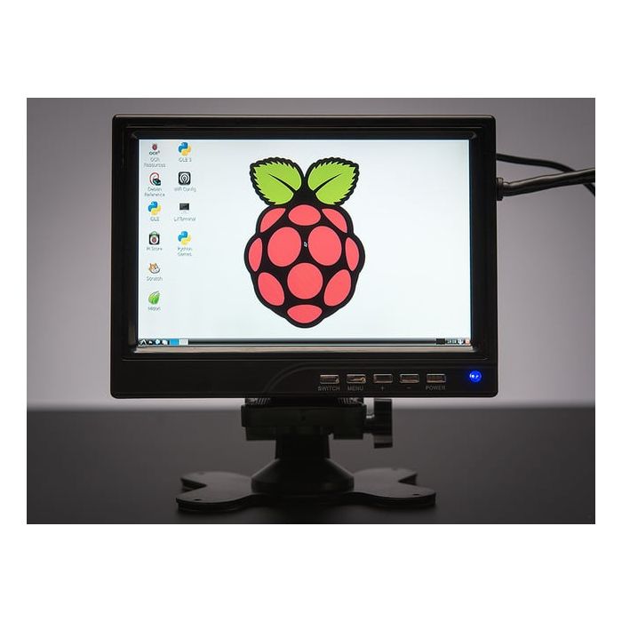 7" Display 1280x800 (720p) IPS + Speakers - HDMI/VGA/NTSC/PAL