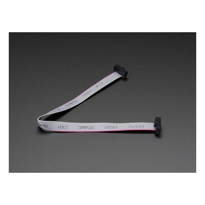 10-pin 2x5 Socket-Socket 1.27mm IDC (SWD) Cable - 150mm long