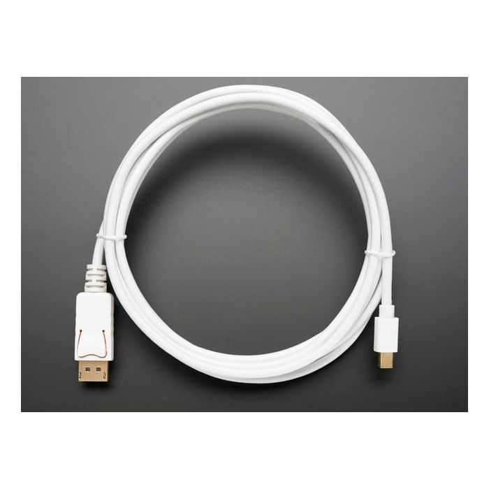 Mini DisplayPort to DisplayPort Cable - 10 ft/3 meters - White