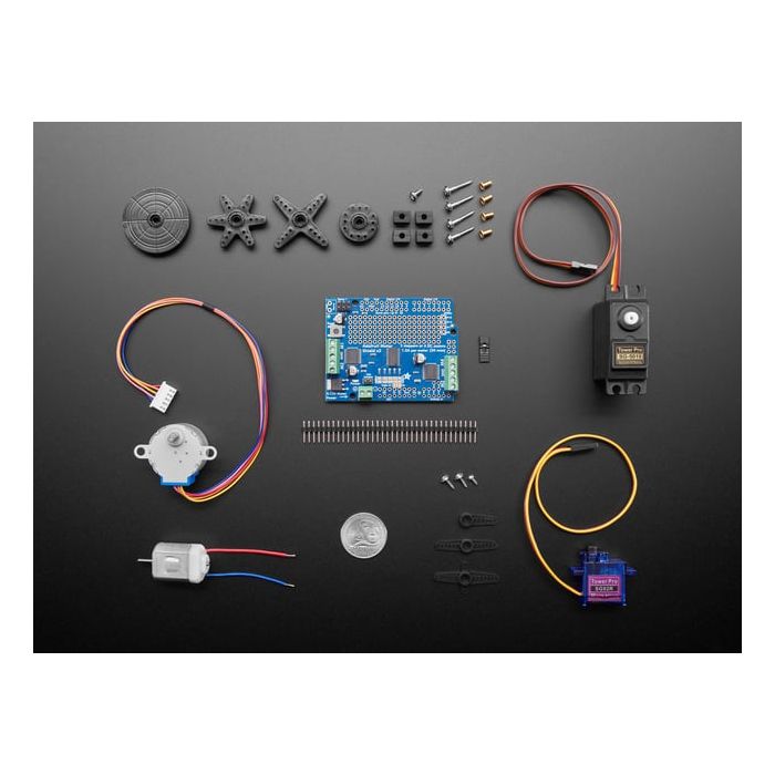 Motor party add-on pack for Arduino