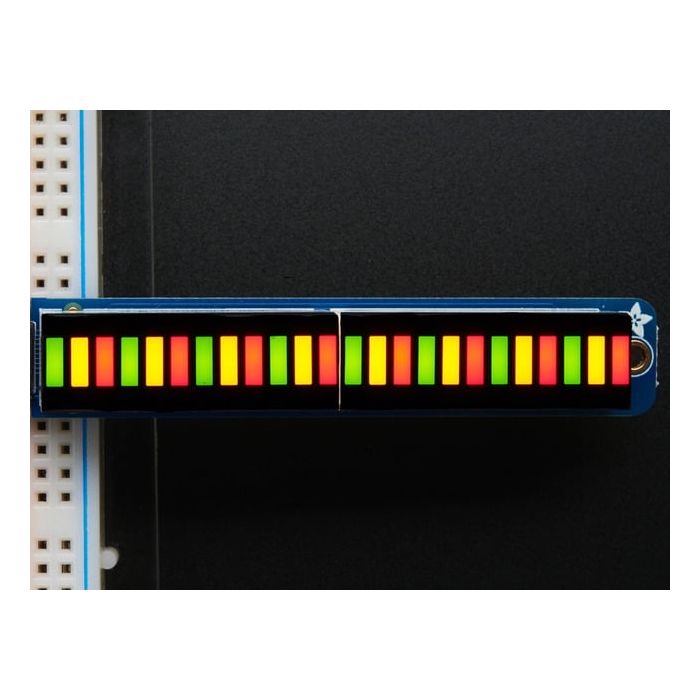 Bi-Color (Red/Green) 24-Bar Bargraph w/I2C Backpack Kit