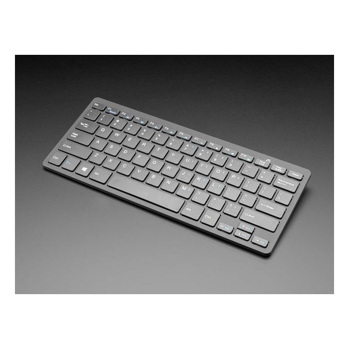 Mini Wireless Keyboard - Black w/ Batteries
