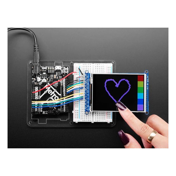 3.2" TFT LCD with Touchscreen Breakout Board w/MicroSD Socket