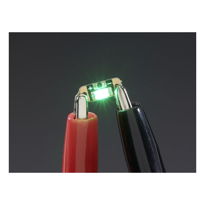 Adafruit LED Sequins - Emerald Green - Pack of 5