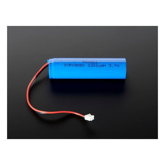 Lithium Ion Cylindrical Battery - 3.7v 2200mAh