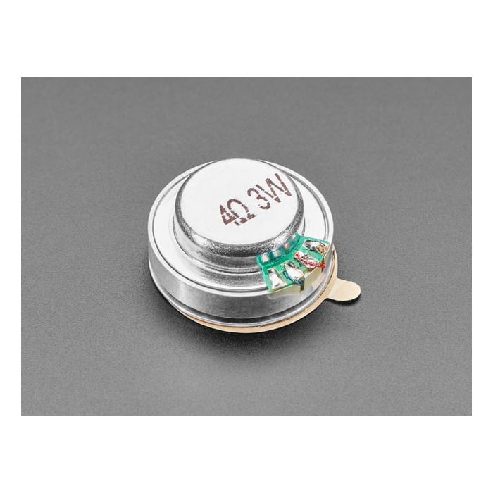 Medium Surface Transducer with Wires - 4 Ohm 3 Watt