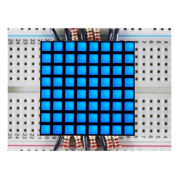 1.2" 8x8 Matrix Square Pixel - Blue