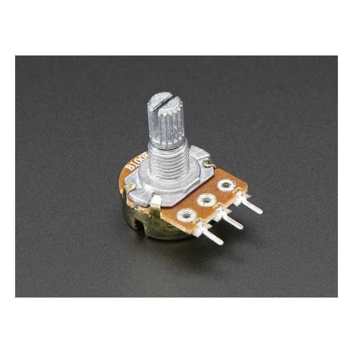 Panel Mount 100K potentiometer (Breadboard Friendly)
