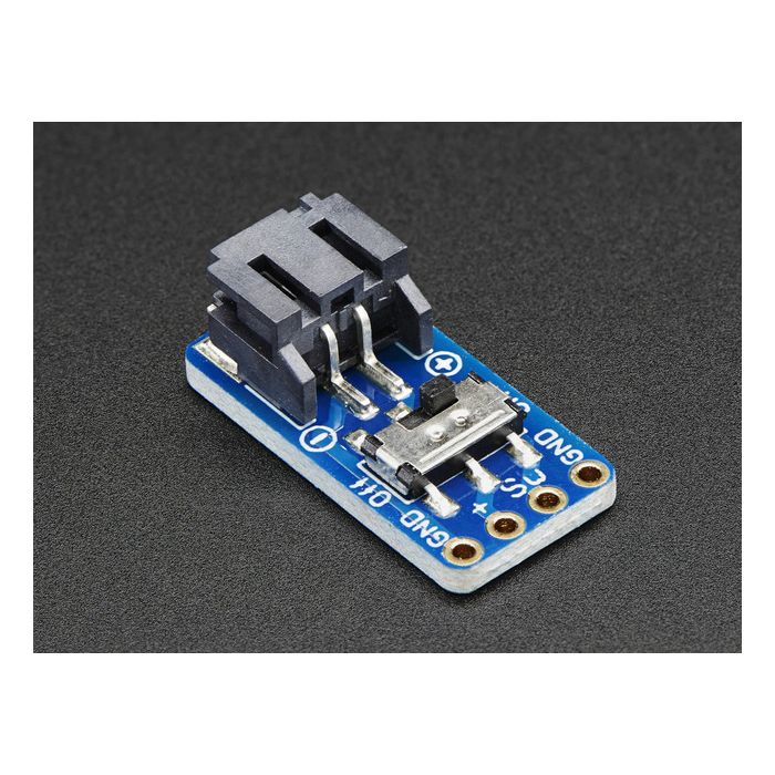 Switched JST-PH 2-Pin SMT Right Angle Breakout Board