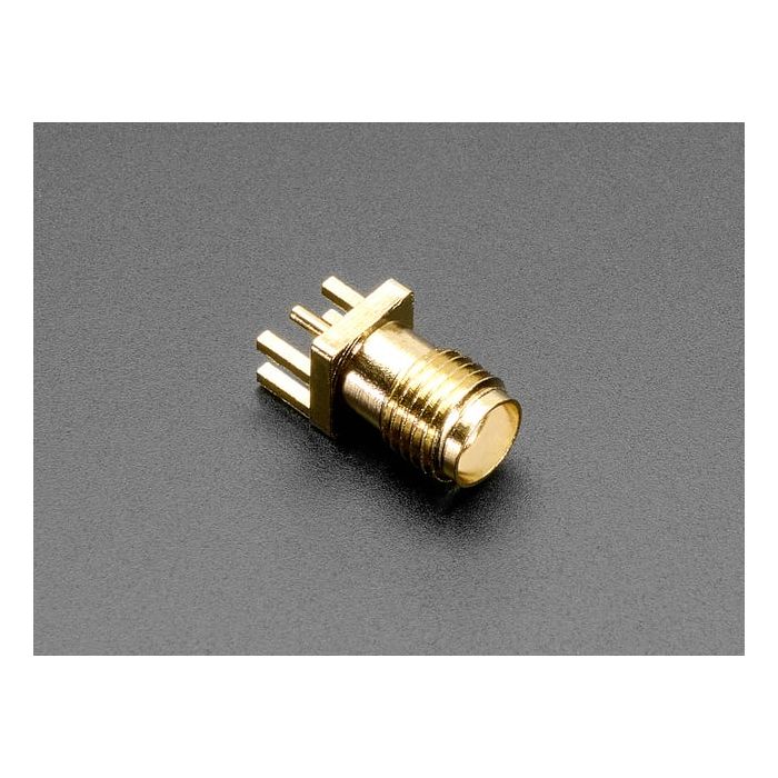 Edge-Launch SMA Connector for 1.6mm / 0.062" Thick PCBs