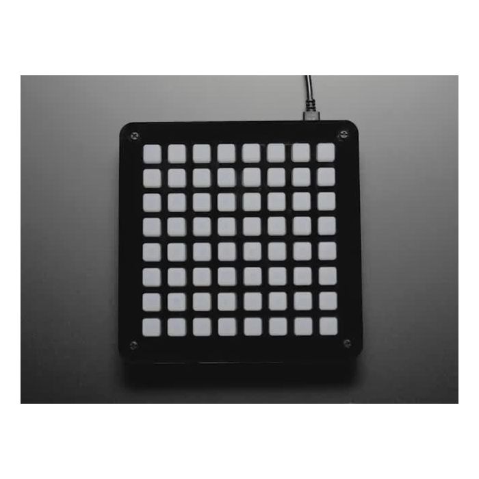 Adafruit 8x8 NeoTrellis Feather M4 Kit Pack