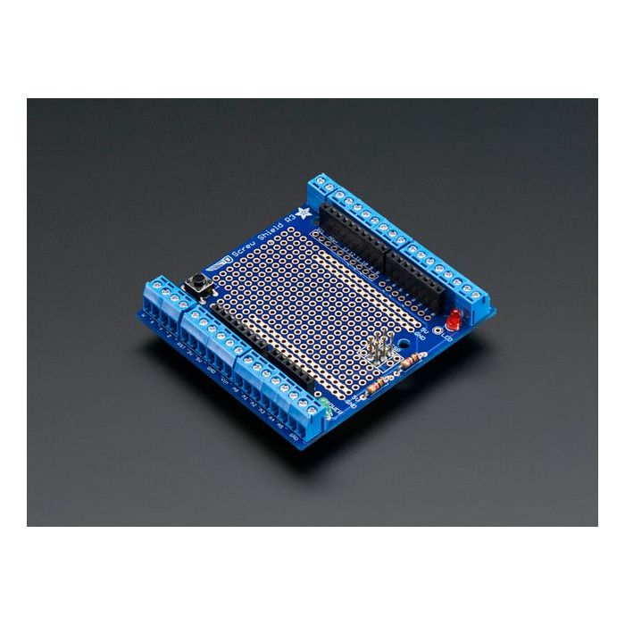 Proto-Screwshield (Wingshield) R3 Kit for Arduino
