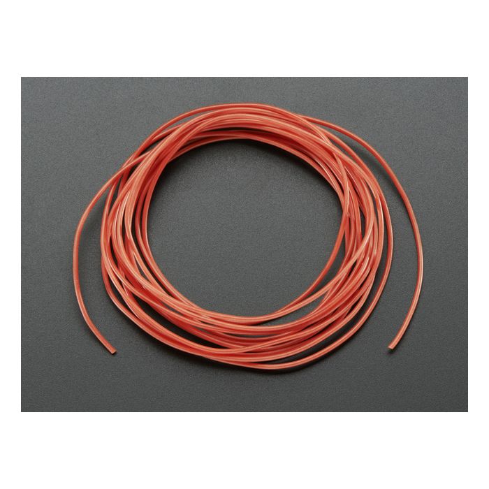 Silicone Cover Stranded-Core Wire - 2m 30AWG Red