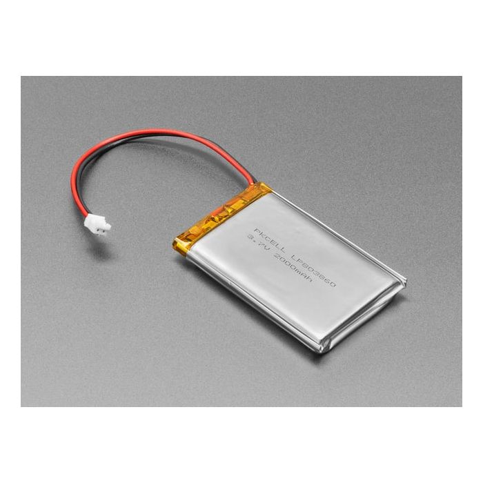 Lithium Ion Battery - 3.7V 2000mAh