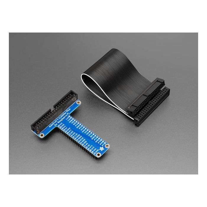 Assembled Pi T-Cobbler Plus - GPIO Breakout