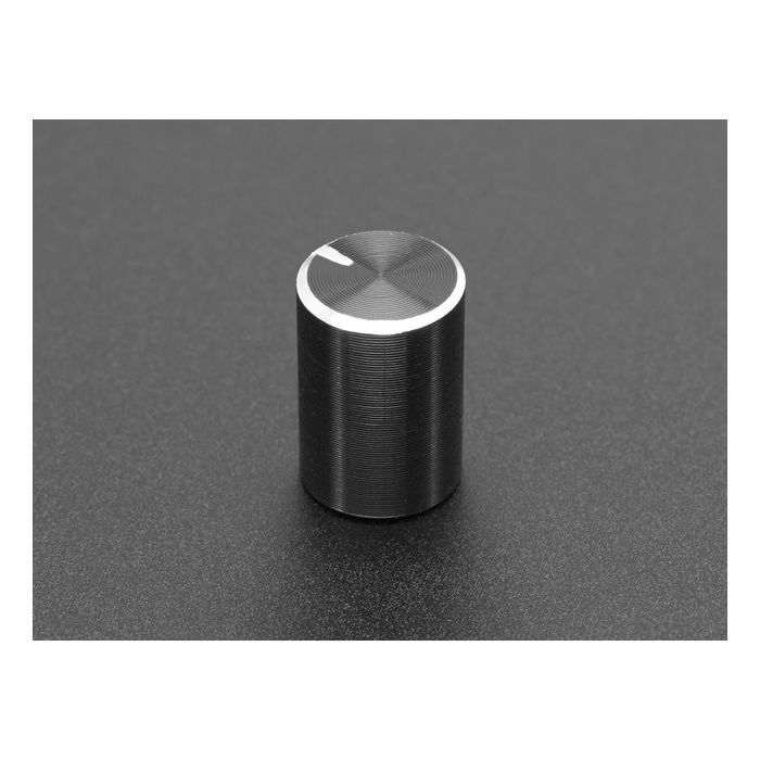 Slim Metal Potentiometer Knob - 10mm Diameter x 15mm - T18