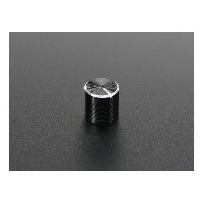 Slim Metal Potentiometer Knob - 10mm Diameter x 10mm - T18