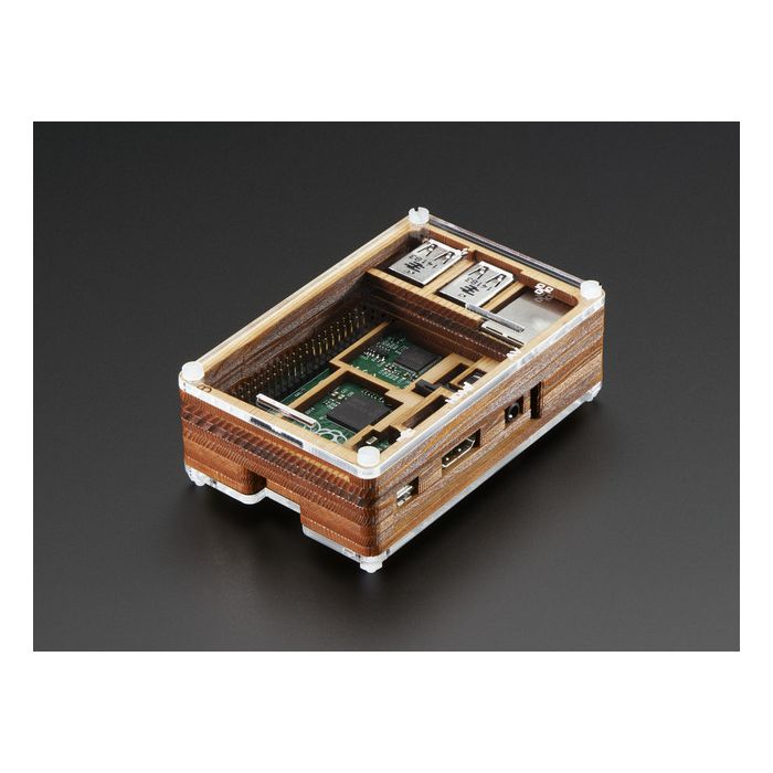 Timber Pibow - Enclosure for Raspberry Pi Model B+ Computers